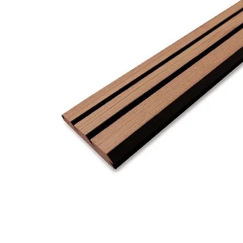 Triple rhombus rabat douglas/zwart 2,5x14,5x500 cm Snelle Levering