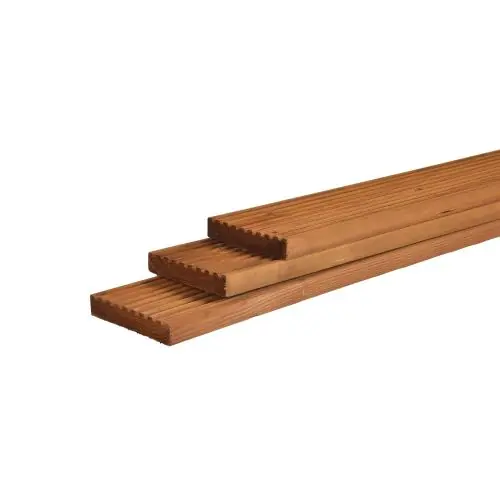 Goedkoop Vlonderplank vuren bruin geïmpregneerd 2,8x14,5x420 cm