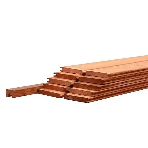 Betowood scherm douglas inclusief afdekkap kleurloos geïmpregneerd 187 x 224 cm Hete Deal
