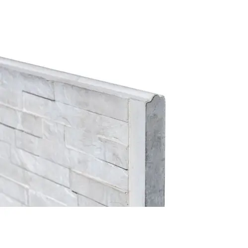 Betonnen onderplaat grijs 3,5x36x184 cm leisteenmotief dubbelzijdig Fabrieksprijs