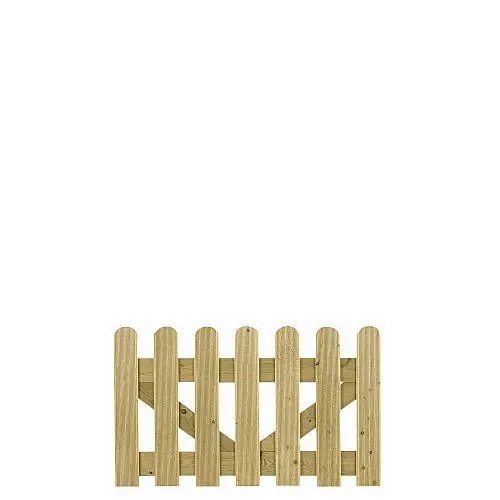 Dagaanbieding Tuinhekdeur vuren 60x100 cm 103330