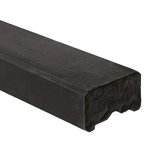 Alleen Vandaag Betonnen afdekkap 180 cm antraciet vlak gecoat