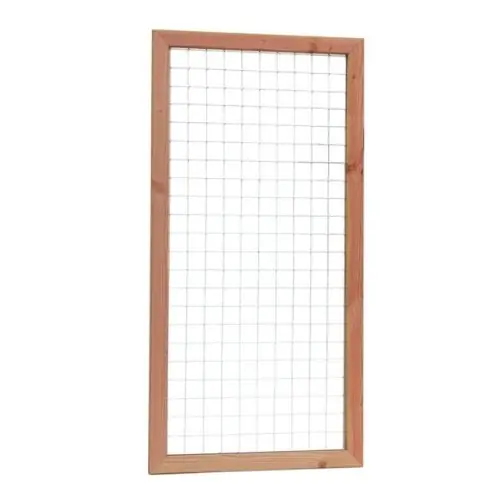 Douglas betonijzertrellis maaswijdte 7,5x7,5 cm in raamwerk 4,5x7 cm 90x180 cm Tijdelijk Beschikbaar