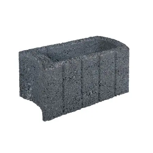 Ovalflor 40x21x20 cm zwart Express Levering