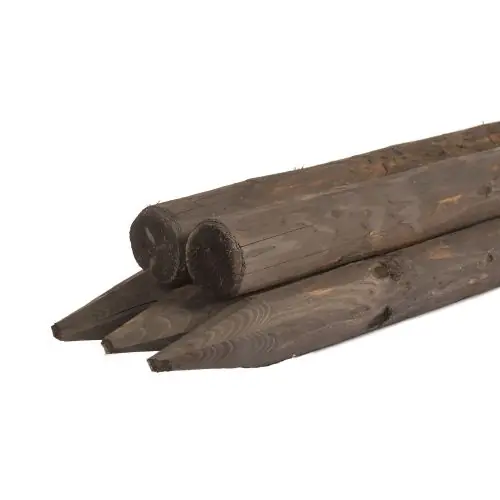 Dagaanbieding Weidepaal vuren geschild dura² Ø10x200 cm