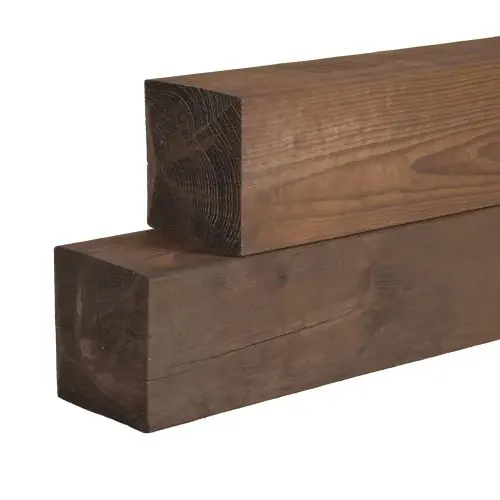 Finale Uitverkoop Weidepaal diamantkop grenen fijnbezaagd Dura² 15x15 cm