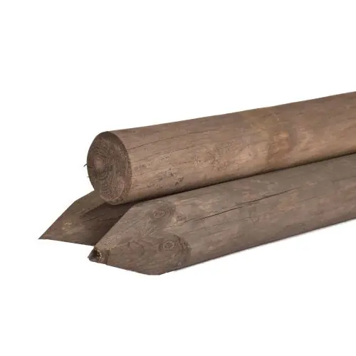 Direct Beschikbaar Weidepaal grenen gefreesd Dura² Ø12x250 cm