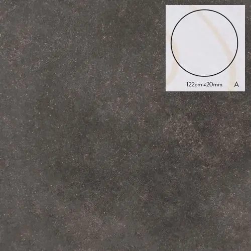 Speciale Aanbieding Keramische staptegel Stone B model A rond 122x2 cm