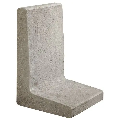 L-element 60x40x34 cm grijs Populair
