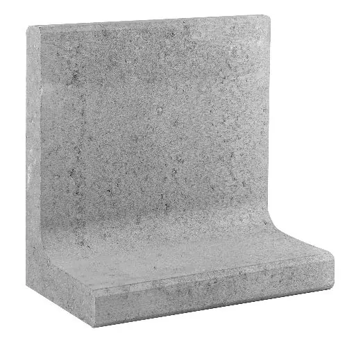 L-element 50x30x50 cm grijs Betrouwbaar