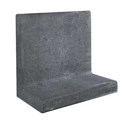 L-element 50x30x50 cm zwart Weekendaanbieding