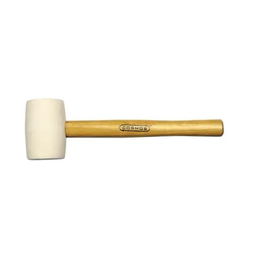 Aanbieding Rubber hamer wit 448 gr