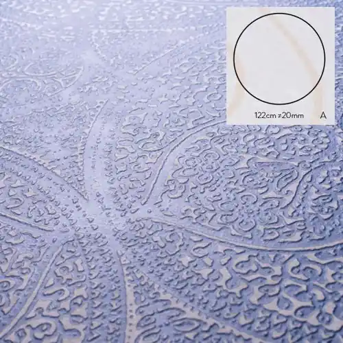 Keramische staptegel Doily Blu Notte model A rond 122x2 cm Direct Beschikbaar