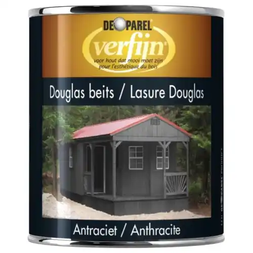 Merkproduct Verfijn douglasbeits Antraciet 0,75 liter