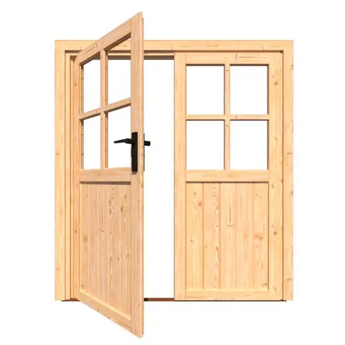 Douglas dubbele deur 199 x 195 cm 146998 Veilige Betaling