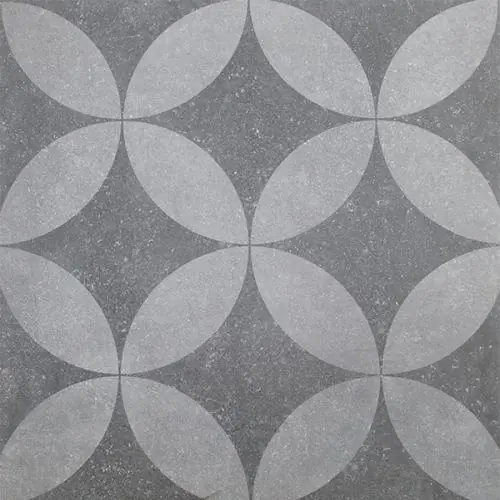 Merkproduct Keramiek tegel Blue Label 100x100x2 cm Graphite Decor