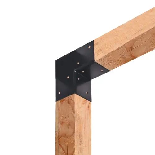 Hete Deal Paalverbinder 2-weg 90 graden hoek 12x12 cm