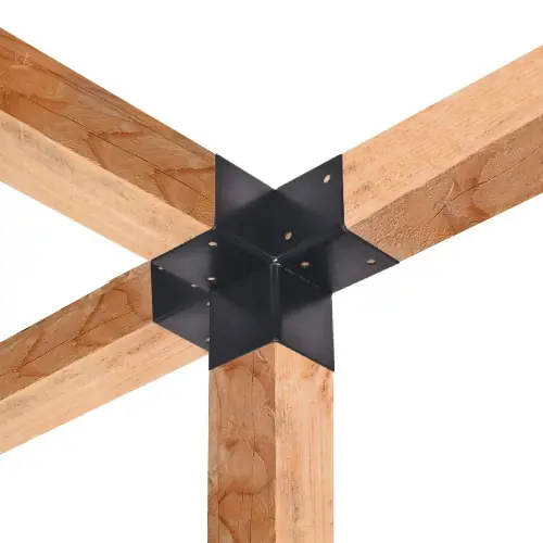 Aanbieding Paalverbinder 4-weg hoek 15x15 cm