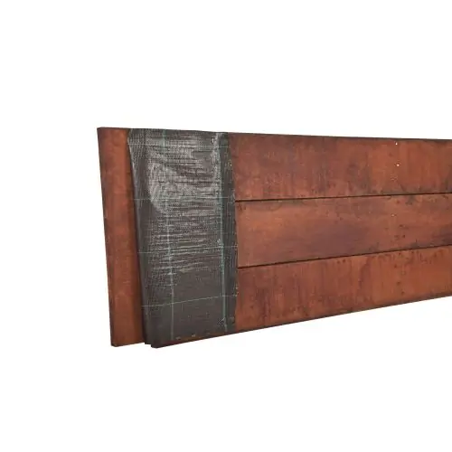 Dagaanbieding Angelim Vermelho opgeklampt schot beschoeiing 60x500 cm