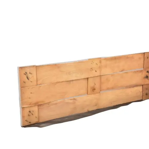 Robinia beschoeiingsschot met doek 30x200 cm Superprijs