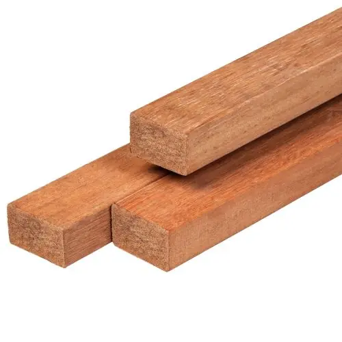 Korting Regel hardhout geschaafd 4,4x6,8x390 cm