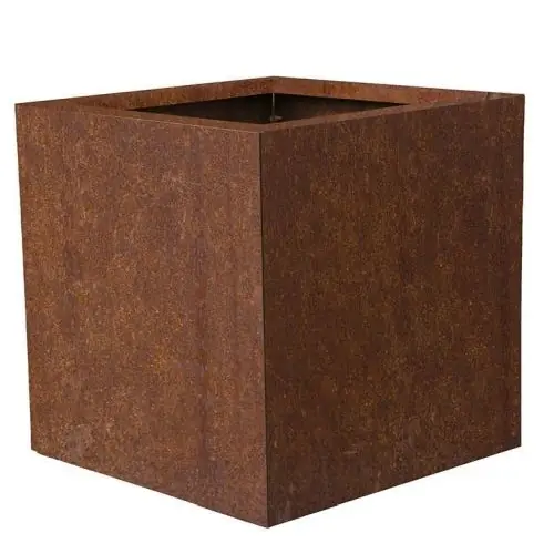 GL Bloembakken cortenstaal 60x60x60cm Gratis Retour
