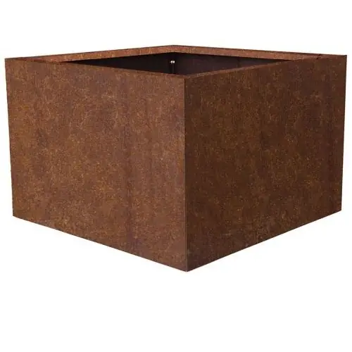 GL Bloembakken cortenstaal 90x90x60cm Alleen Vandaag