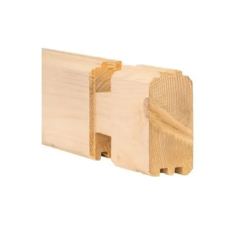 Blokhutprofiel geschaafd vuren 58x145 mm Gratis Retour