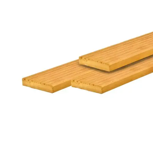 Hardhouten vlonderplank Billinga geschaafd 2,5x14,5x335 cm Aanbieding