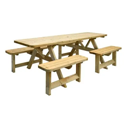 Picknicktafel Family groen geïmpregneerd Lage Prijs