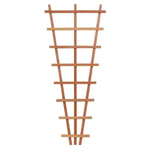 Hardhouten V-trellis 30-65x150 cm Rechtstreeks Van De Fabrikant