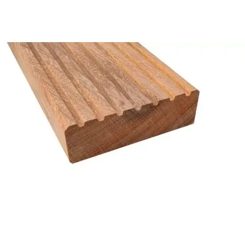 Hardhouten brugdekdelen azobé 4,5x14x200 cm Superprijs