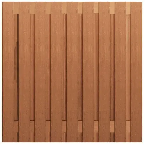 Laatste Versie Tuinscherm hardhout 19-planks 180x180 cm