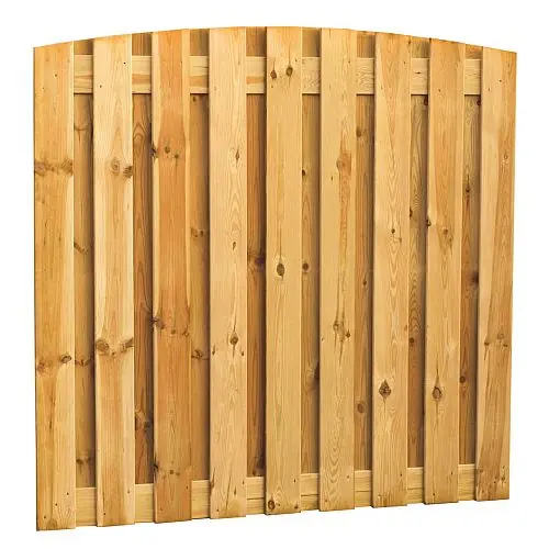 Tuinscherm geïmpregneerd grenen 19 planks 180x180 cm 15 mm Toog Must-Have