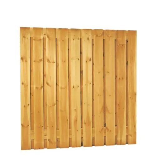 Shop Nu Tuinscherm geïmpregneerd grenen 21 planks 180x90 cm 15 mm Recht