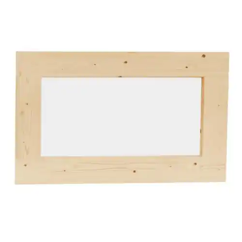 Superprijs Vast raam met melkglas 71,2x43,8 cm