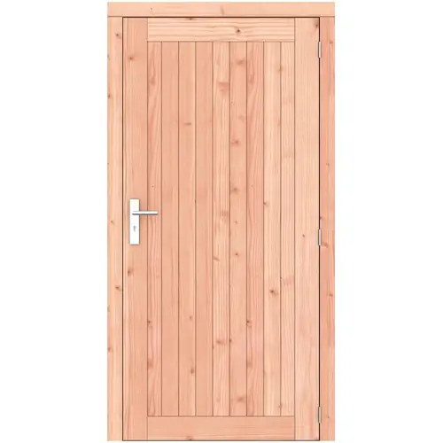 Douglas dichte enkele deur Prestige 108x209 cm rd RVS beslag 1073270 Lage Kosten