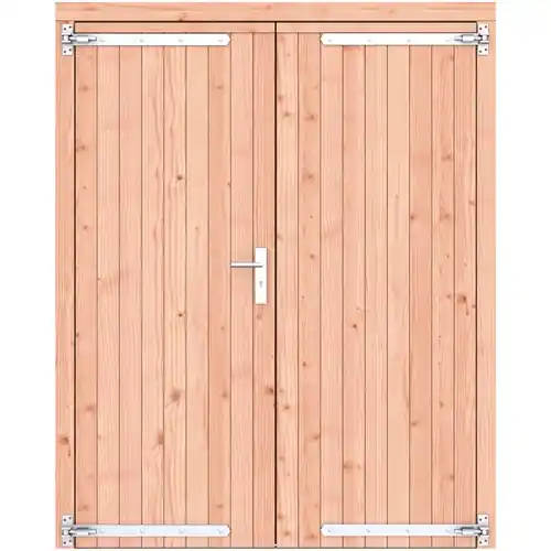 Douglas dichte dubbele deur Prestige 168x209 cm RVS beslag 1073272 Voordeelprijs