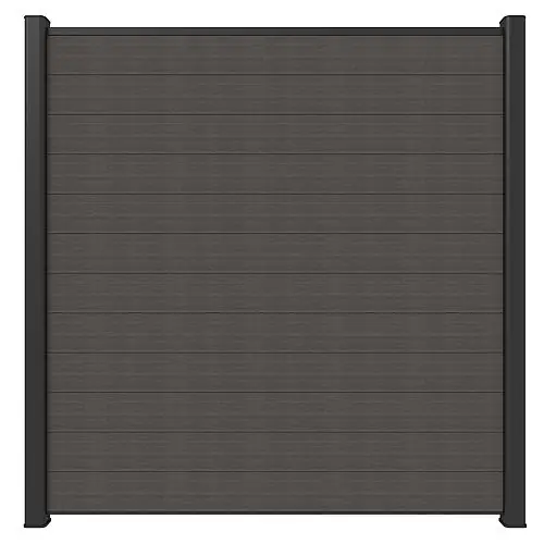 Beste Prijs NewTechWood co-extrusie composiet scherm glad silver gray 180x180 cm