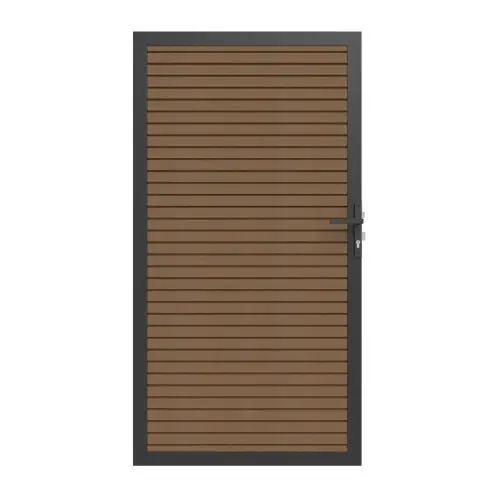 Veilige Betaling NewTechWood co-extrusie composiet deur triple teak 100x195 cm