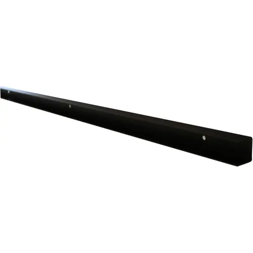 H-gleufpaal stalen u-profiel met structuur poedercoating 3,5x4x220 cm zwar RAL9005 Veilige Betaling