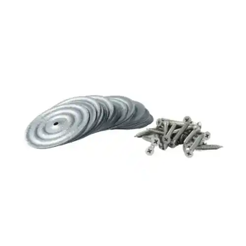 Exclusieve Aanbieding Dakparker verzinkt trompetkop 4,8 x 50mm + verdeelplaatje 25 stuks