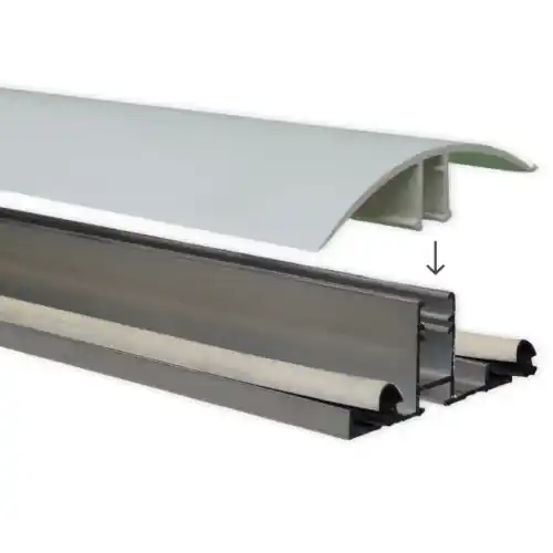 Vario aluminium tussenprofiel incl. pvc kliklijst - 4 m Veilige Betaling