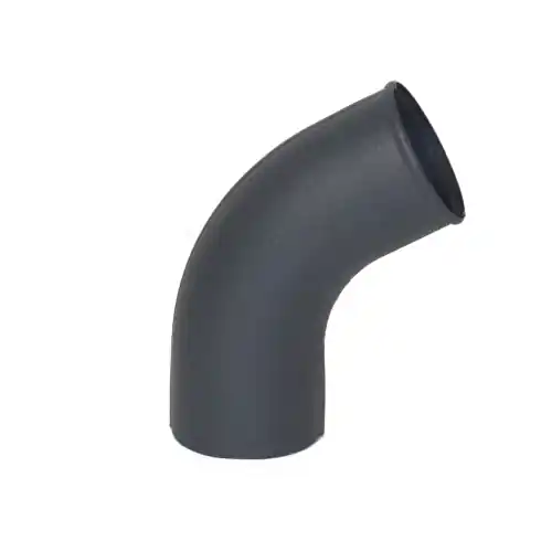 Laatste Versie RedFox bocht 60 graden met schoen - 90mm - RAL 7024