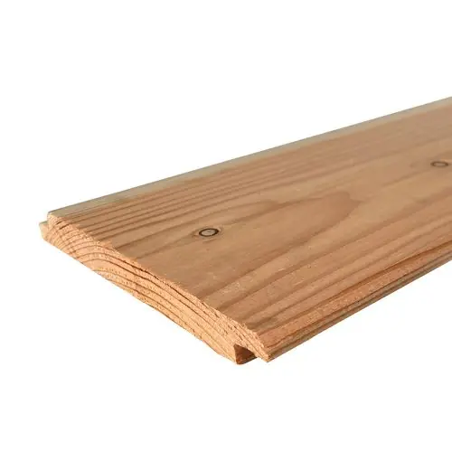 Koopje Overkappingswand douglas half lips 300 cm