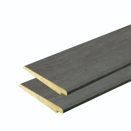Overkappingswand grijs vuren zweeds rabat 580 cm Gereduceerde Prijs