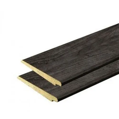 Overkappingswand zwart vuren zweeds rabat 680 cm Fabrieksprijs