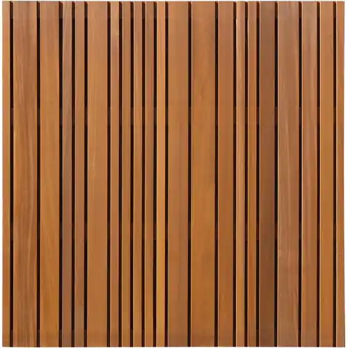 Tuinscherm Thermovision Ayous geschaafd latten variabel 180x180 cm Gecertificeerd