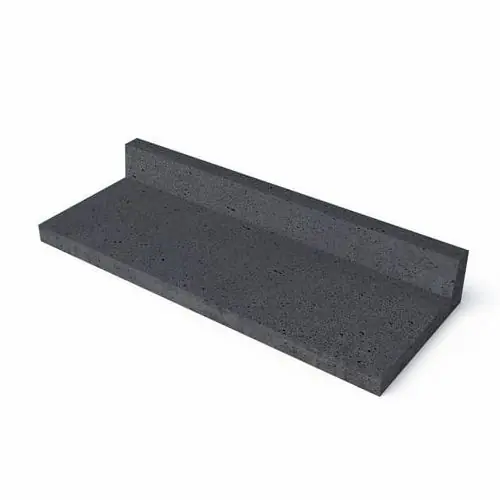 Oud hollands traptrede antraciet 15x40x100 cm l-vorm Betaalbaar