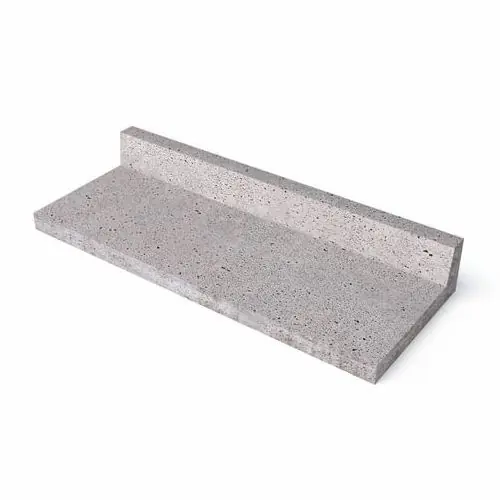 Oud hollands traptrede grijs 15x40x100 cm l-vorm Koop Vandaag